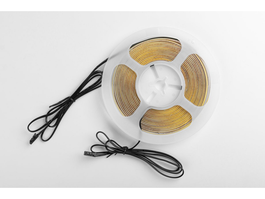 Strip Led Adesivo 5mt 24v Ip20 Luce Continua Reel Cob Dual Light 10w mt 120°800lm/mt 4000k | GTV - immagine 8